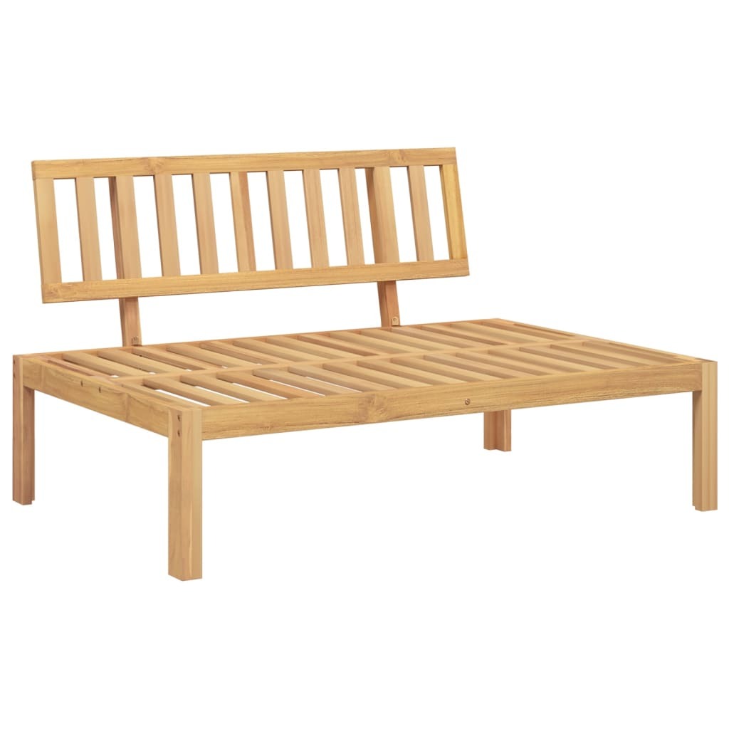 4 Piece Patio Pallet Sofa Set Solid Wood Acacia