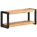 TV Stand 35.4"x11.8"x15.7" Solid Wood Acacia