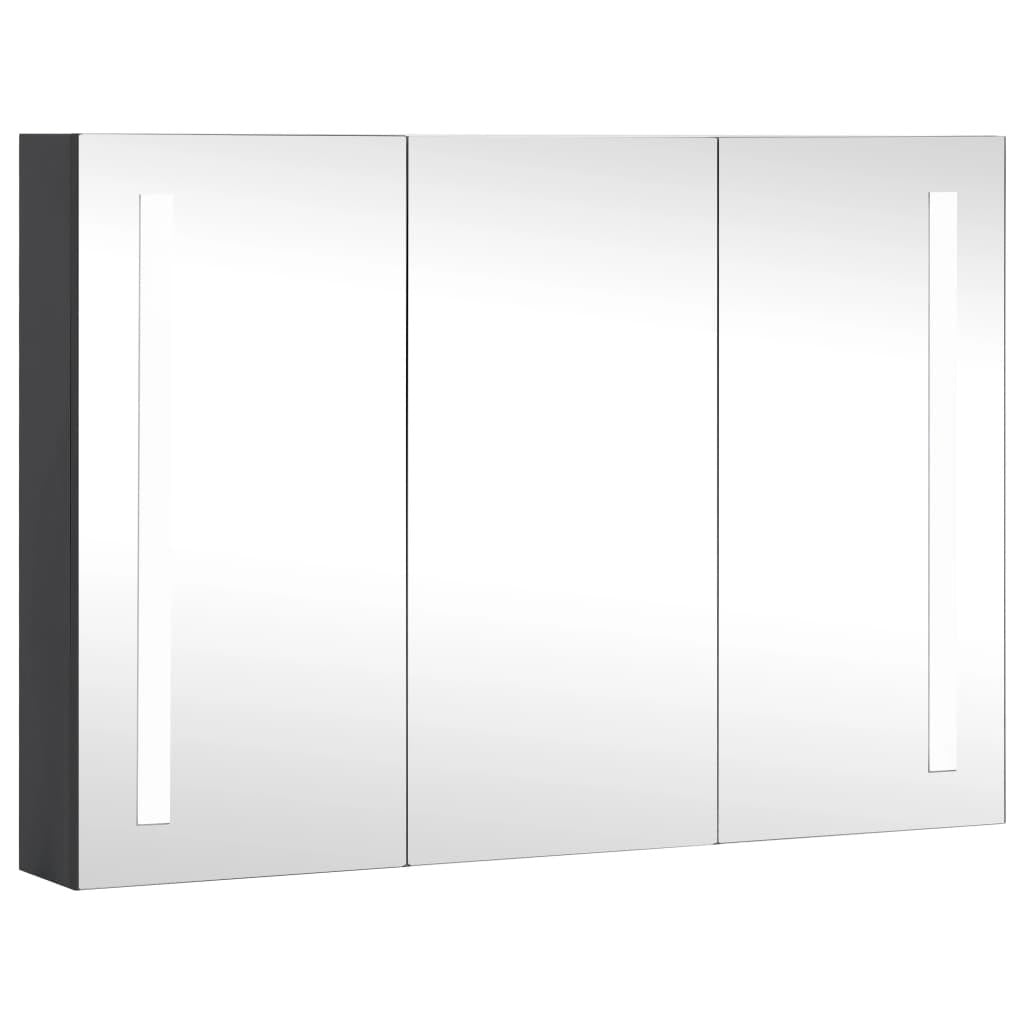 LED Bathroom Mirror Cabinet 35"x5.5"x24.4