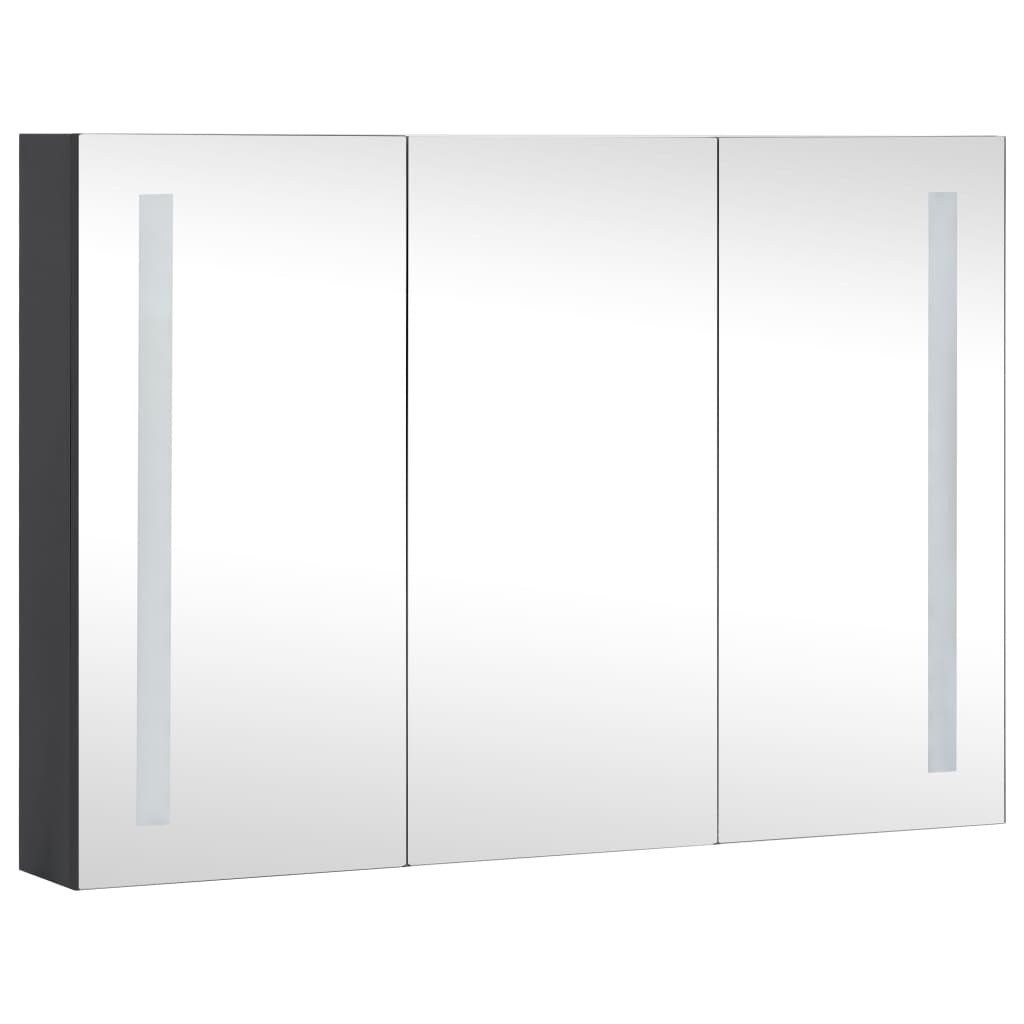 LED Bathroom Mirror Cabinet 35"x5.5"x24.4