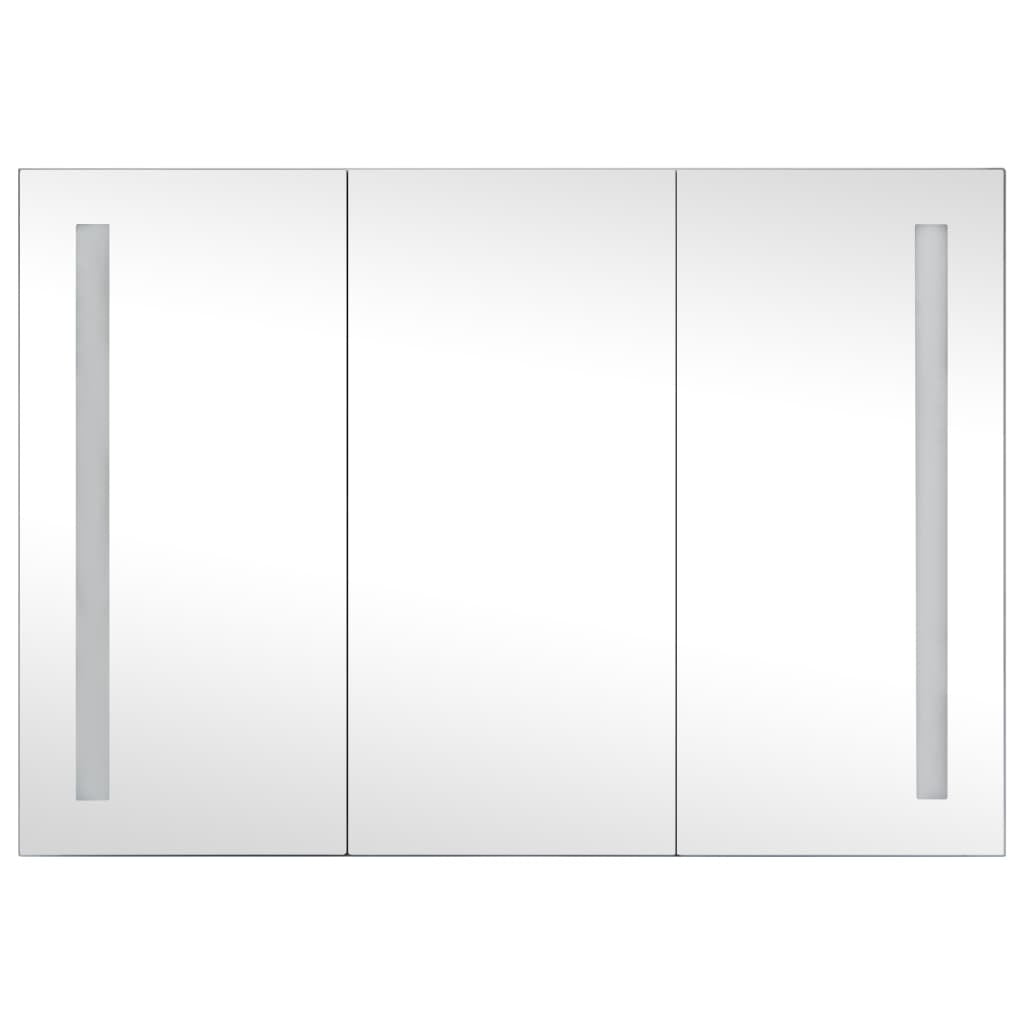 LED Bathroom Mirror Cabinet 35"x5.5"x24.4