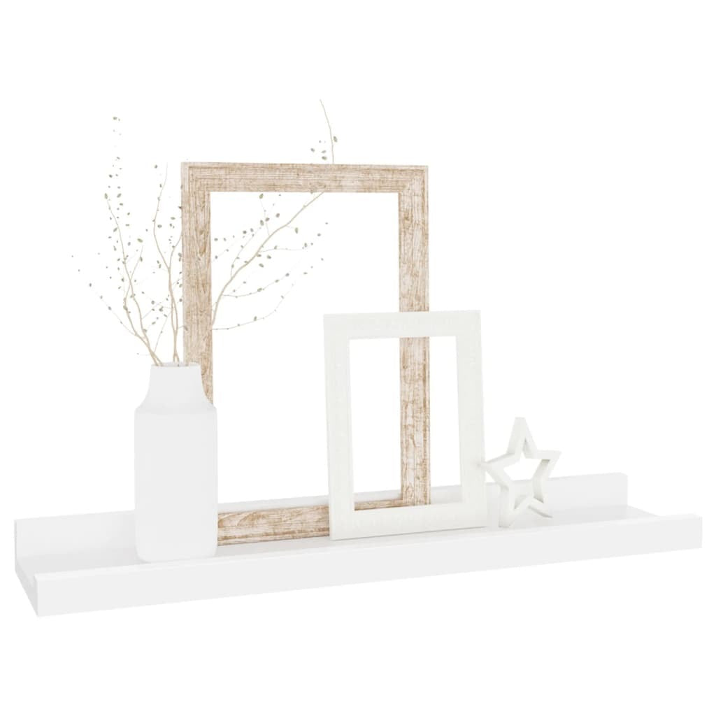 Wall Shelves 4 pcs White 15.7"x3.5"x1.2