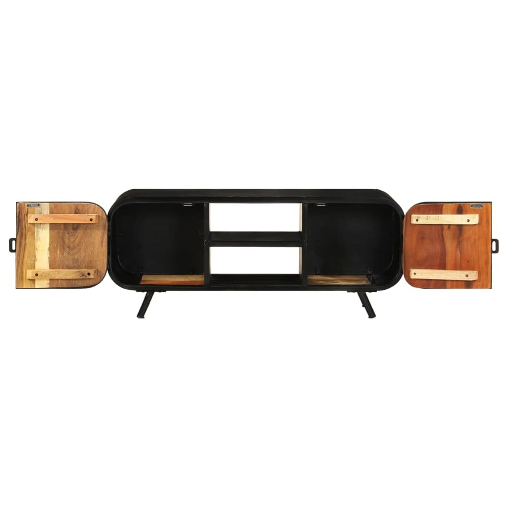 TV Stand 43.3"x11.8"x17.7" Solid Wood Reclaimed