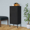 Storage Cabinet Black 16.7"x13.8"x40" Steel