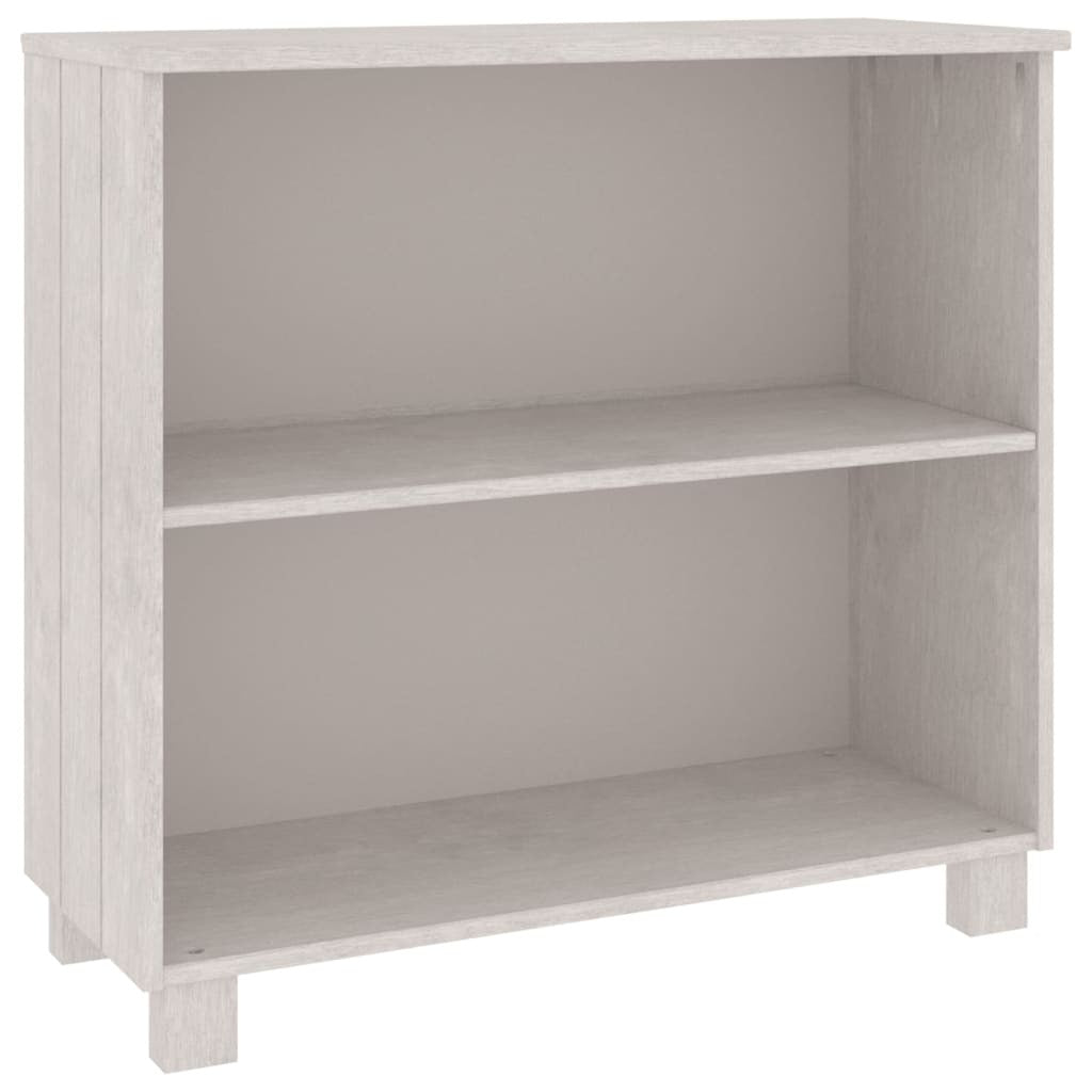 Sideboard HAMAR White 33.5"x13.8"x31.5" Solid Wood Pine