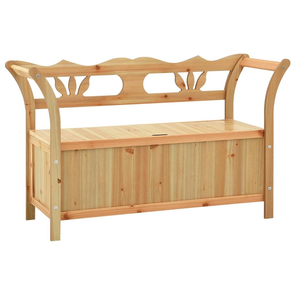 Bench 42.1"x17.7"x29.7" Solid Wood Fir