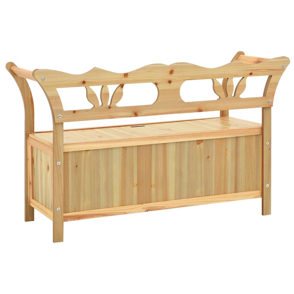 Bench 42.1"x17.7"x29.7" Solid Wood Fir