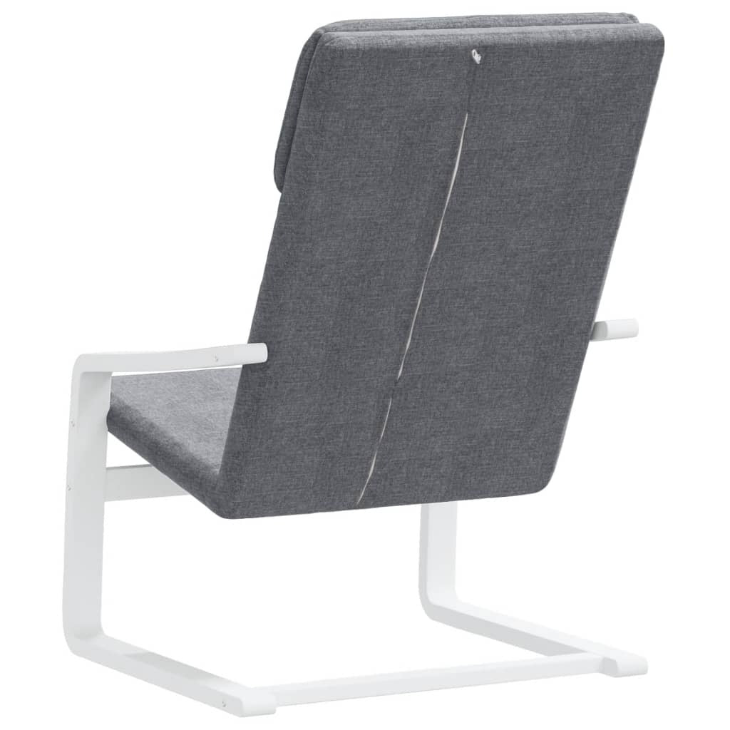 Relaxing Chair Dark Gray Fabric