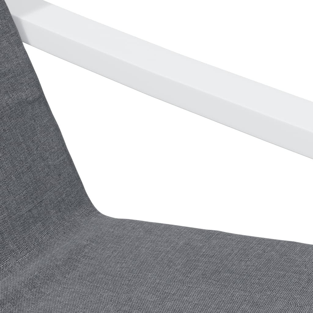 Relaxing Chair Dark Gray Fabric