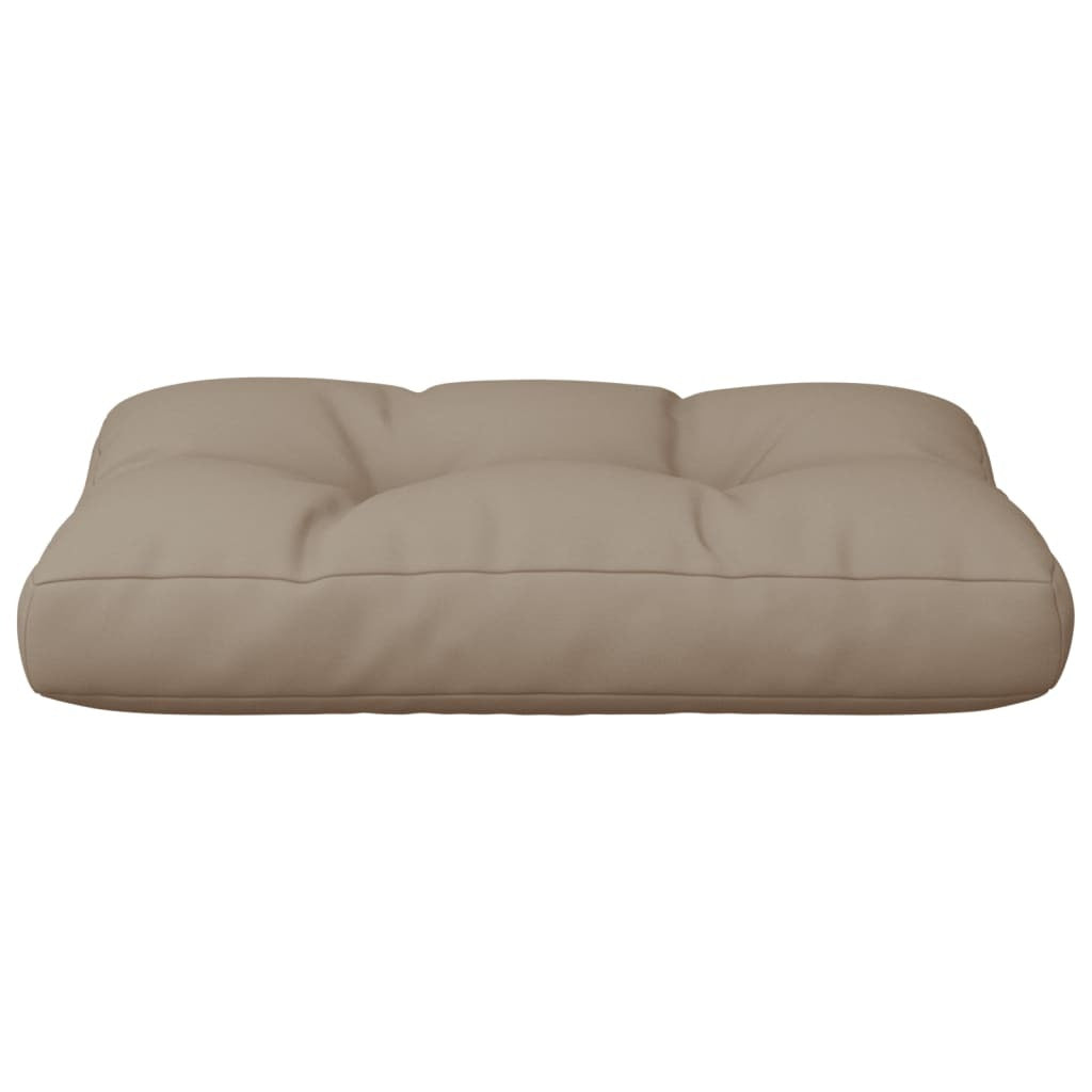Pallet Cushion Taupe 23.6"x15.7"x4.7" Fabric