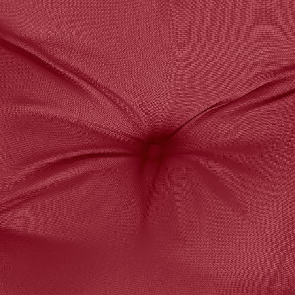 Garden Bench Cushion Wine Red 47.2"x19.7"x2.8" Oxford Fabric