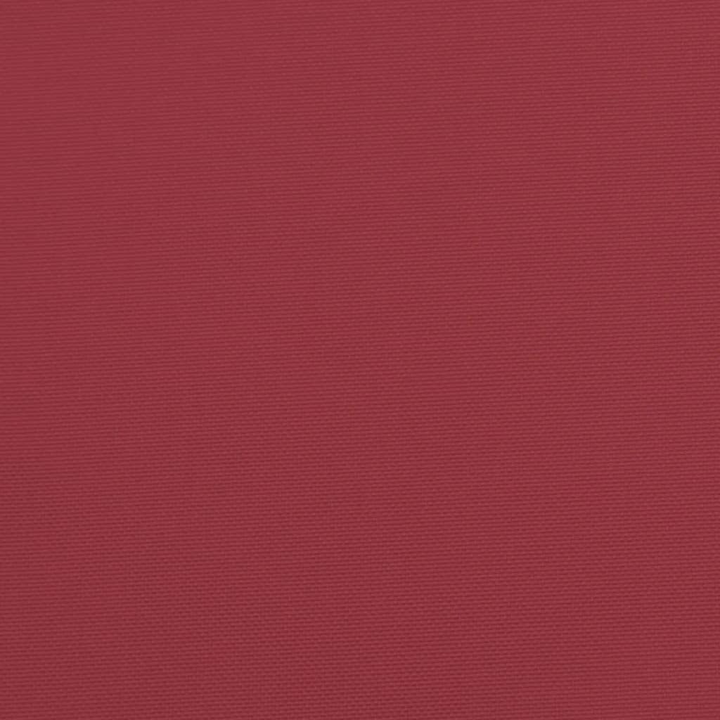 Garden Bench Cushion Wine Red 47.2"x19.7"x2.8" Oxford Fabric