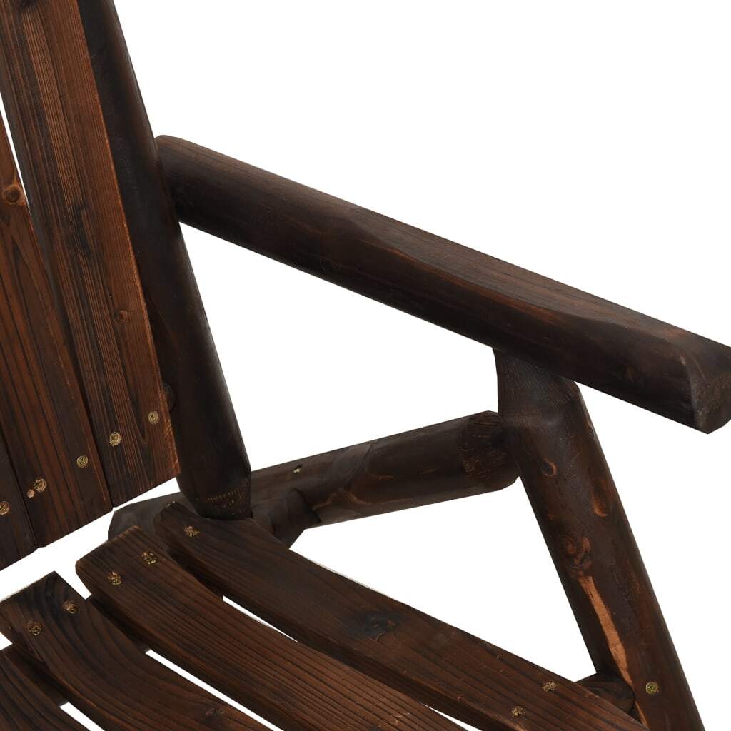 Patio Chair 26.8"x33.9"x40.6" Solid Wood Spruce