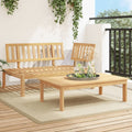 Patio Pallet Sofa Set 2 pcs Solid Wood Acacia