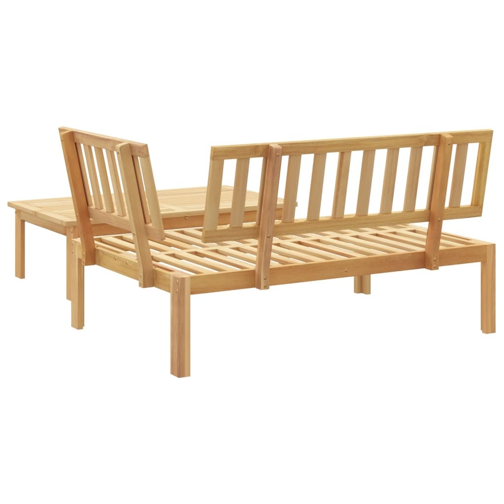 Patio Pallet Sofa Set 2 pcs Solid Wood Acacia