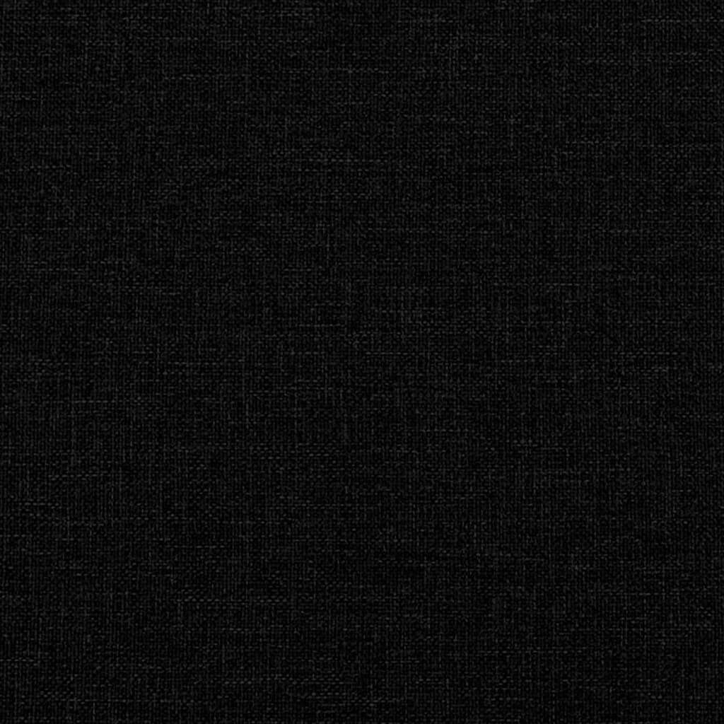 Massage Recliner Chair Black Fabric