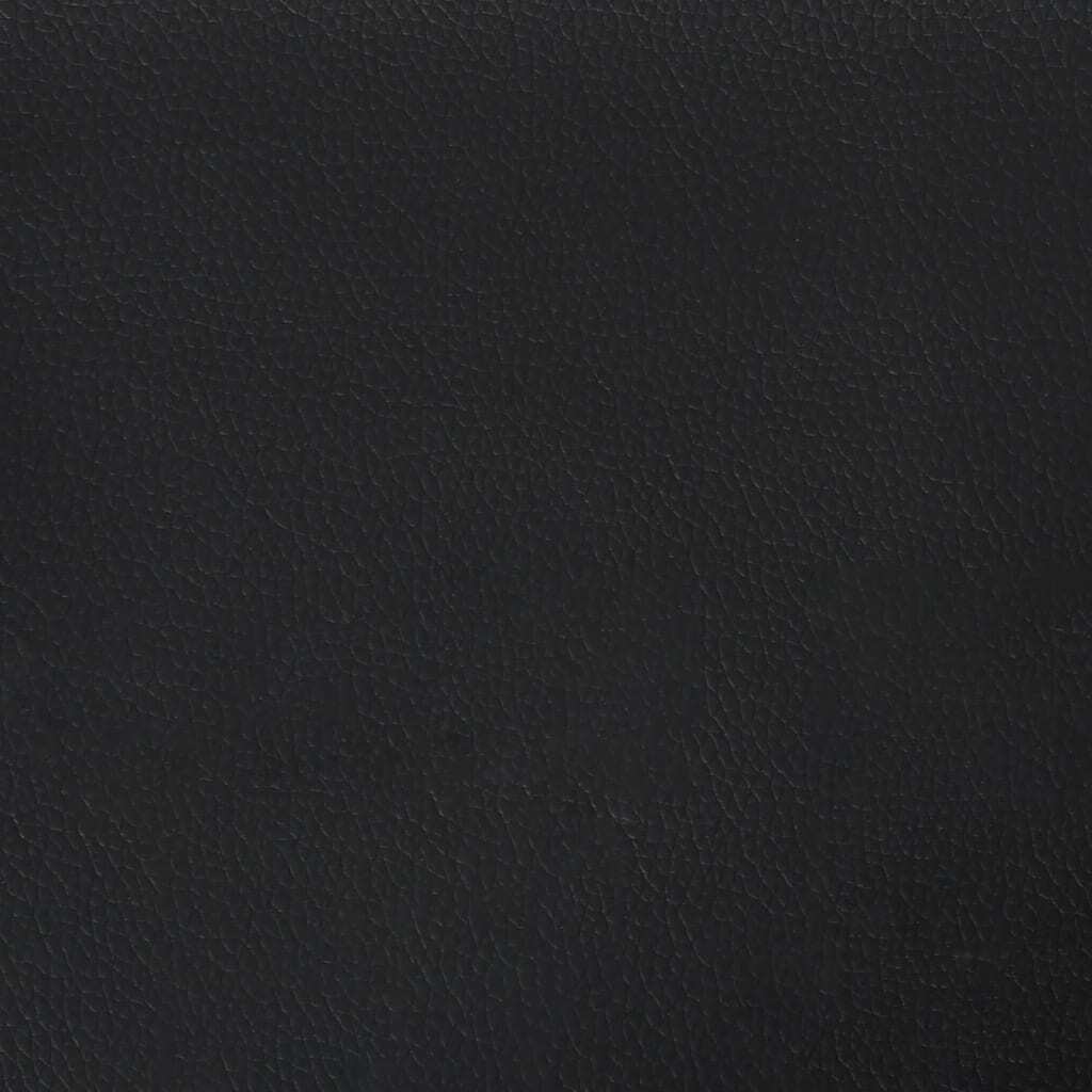 Headboard Cushion "Hvar" Black 72" Faux Leather