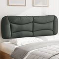 Headboard Cushion "Hvar" Dark Gray 59.8" Fabric