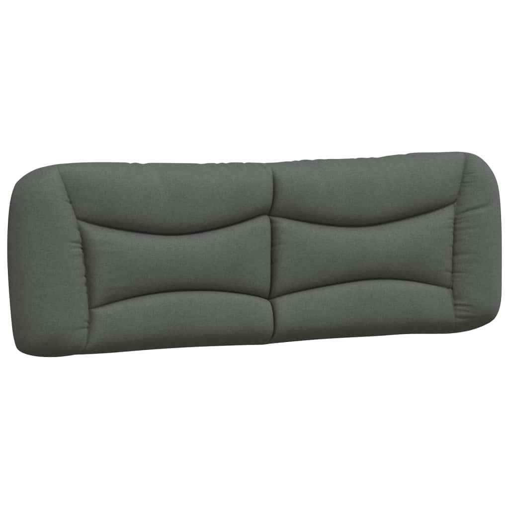 Headboard Cushion "Hvar" Dark Gray 59.8" Fabric