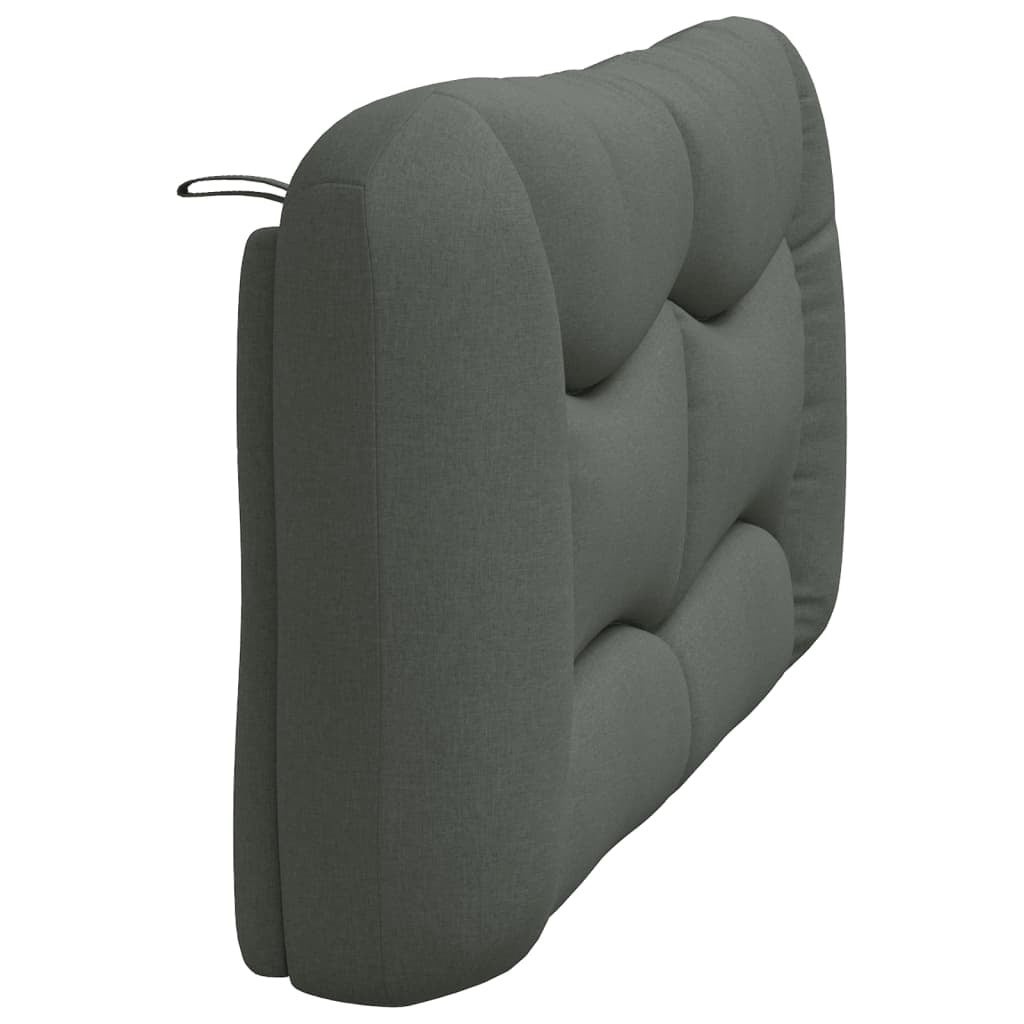 Headboard Cushion "Hvar" Dark Gray 59.8" Fabric