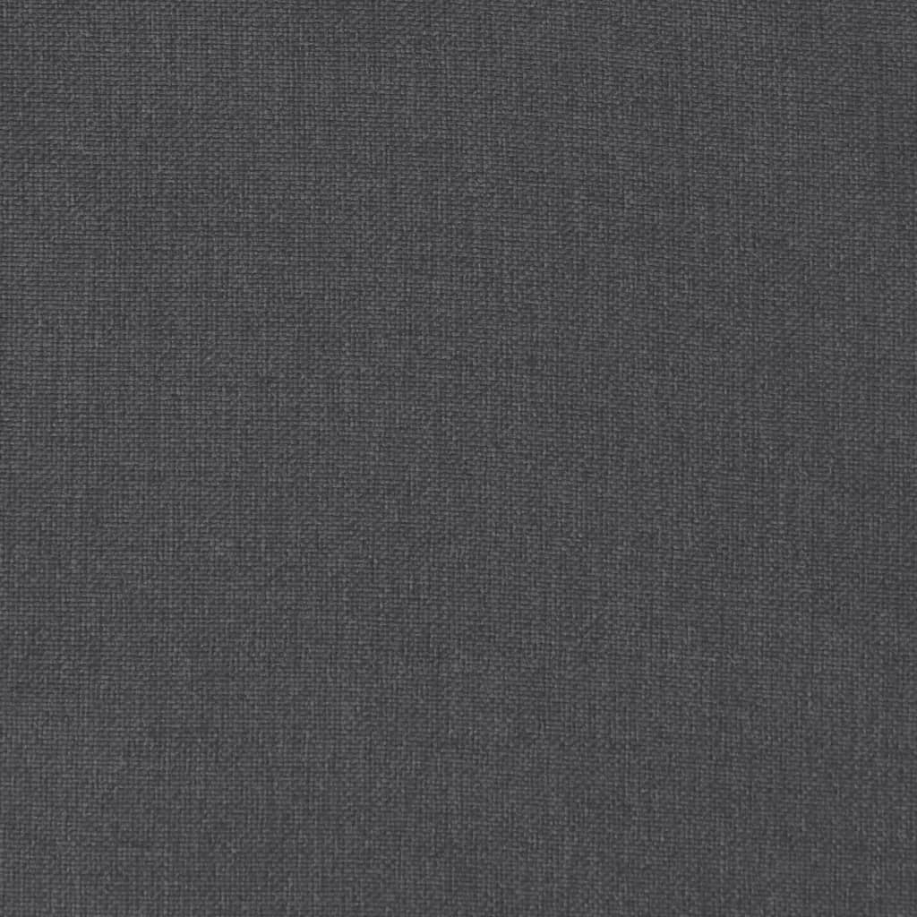 Highback Chair Cushions 6 pcs Melange Anthracite 47.2"x19.7"x1.6" Fabric