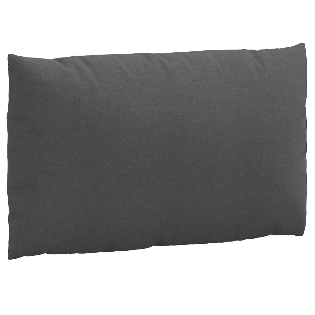 Pallet Cushions 3 pcs Melange Anthracite Fabric