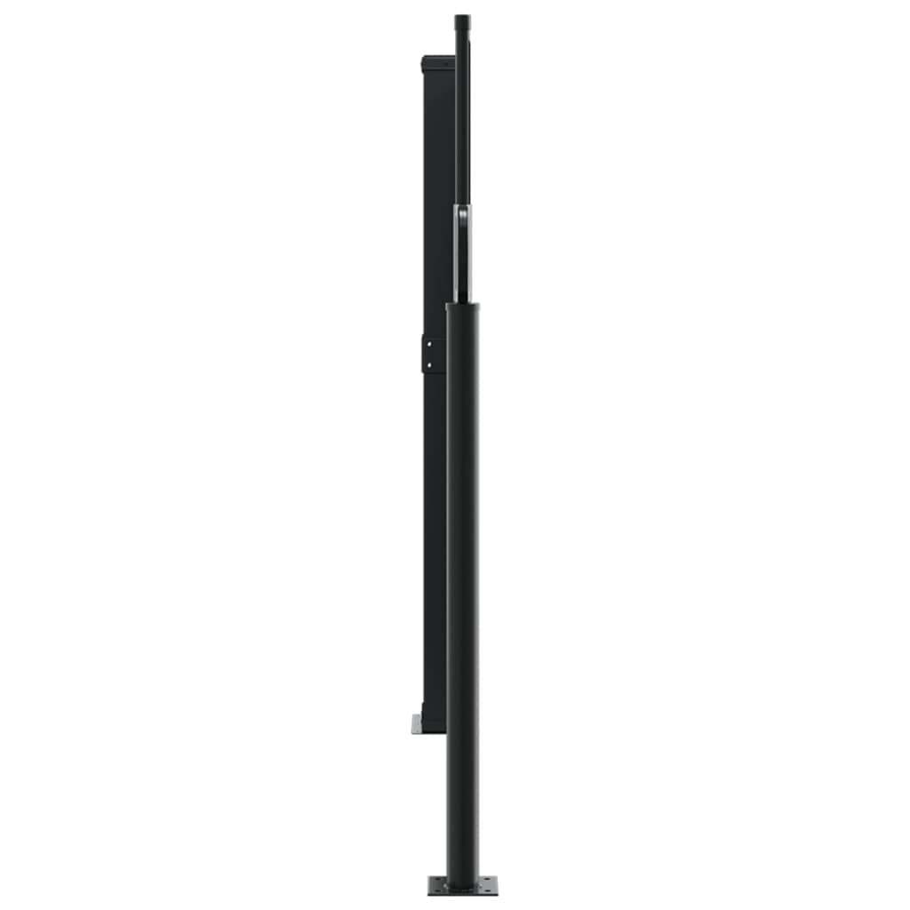 Retractable Side Awning Anthracite 55.1"x236.2