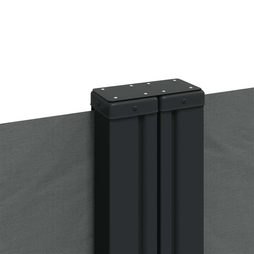 Retractable Side Awning Anthracite 55.1"x236.2