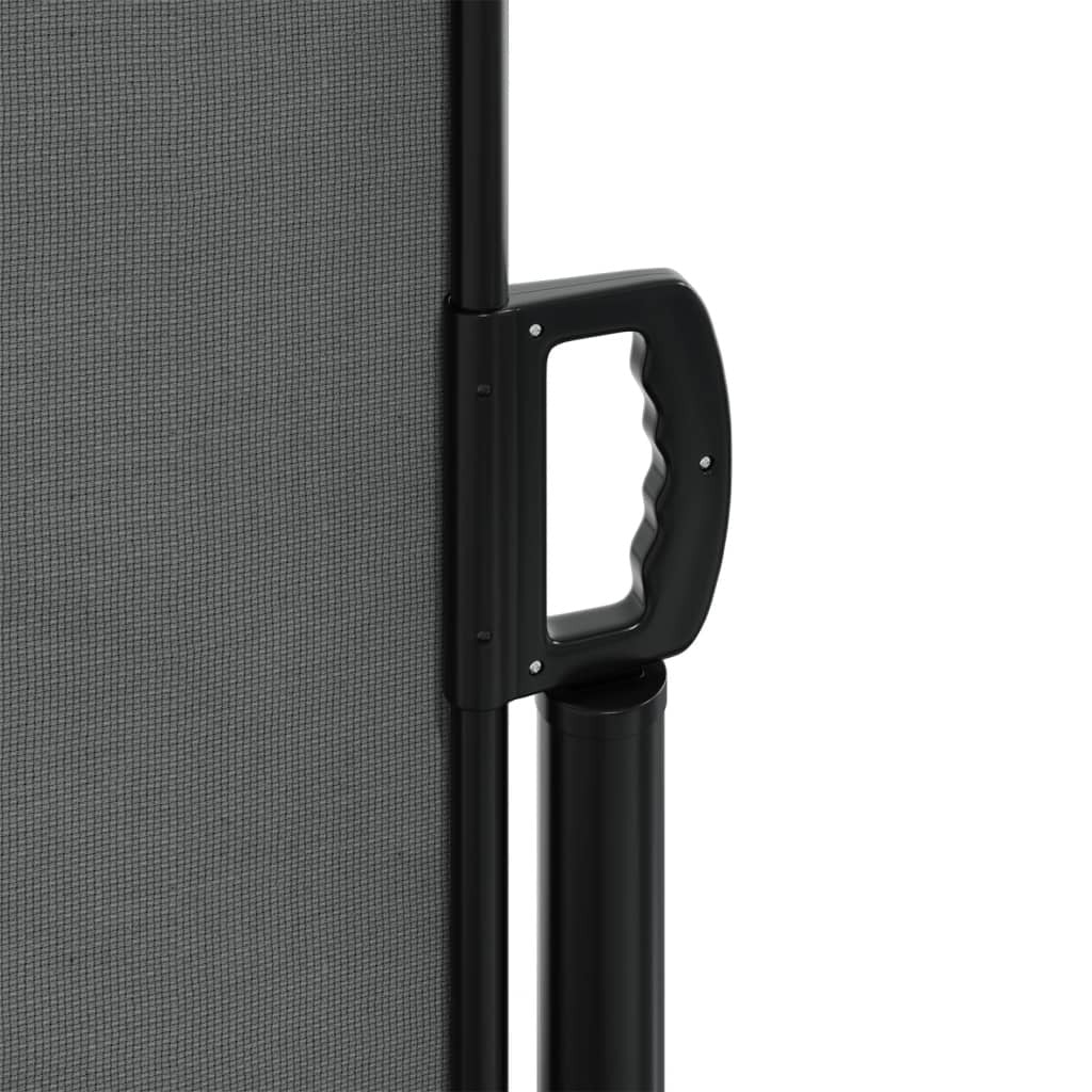Retractable Side Awning Anthracite 55.1"x236.2