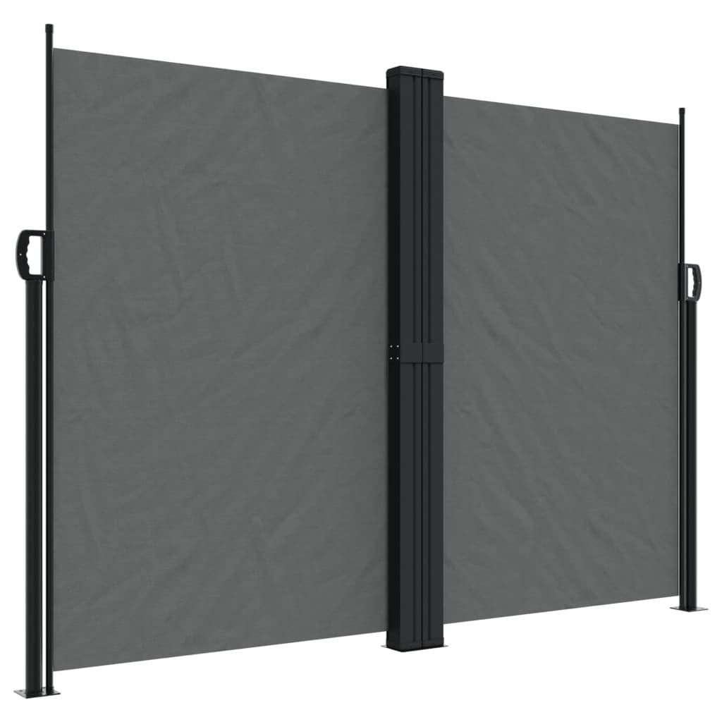 Retractable Side Awning Anthracite 70.9"x393.7