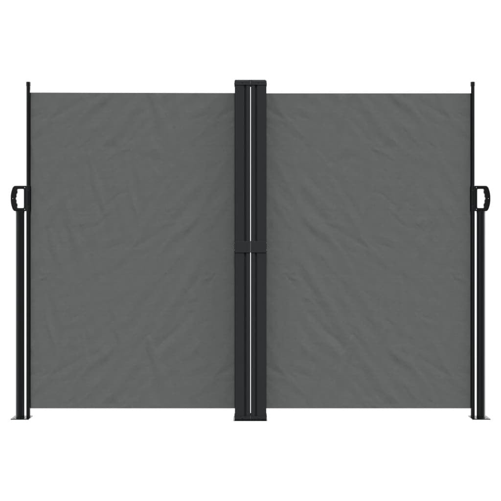 Retractable Side Awning Anthracite 70.9"x393.7