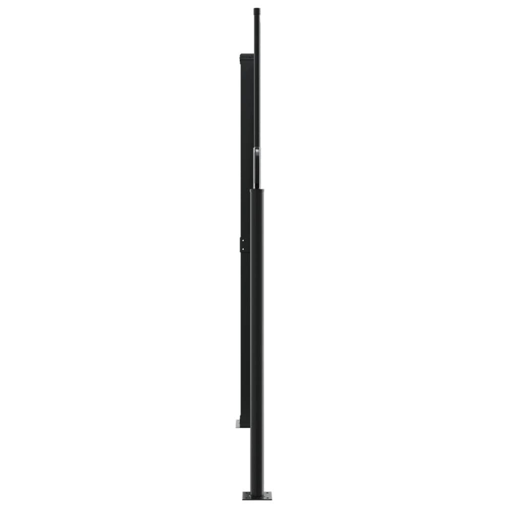 Retractable Side Awning Anthracite 70.9"x393.7