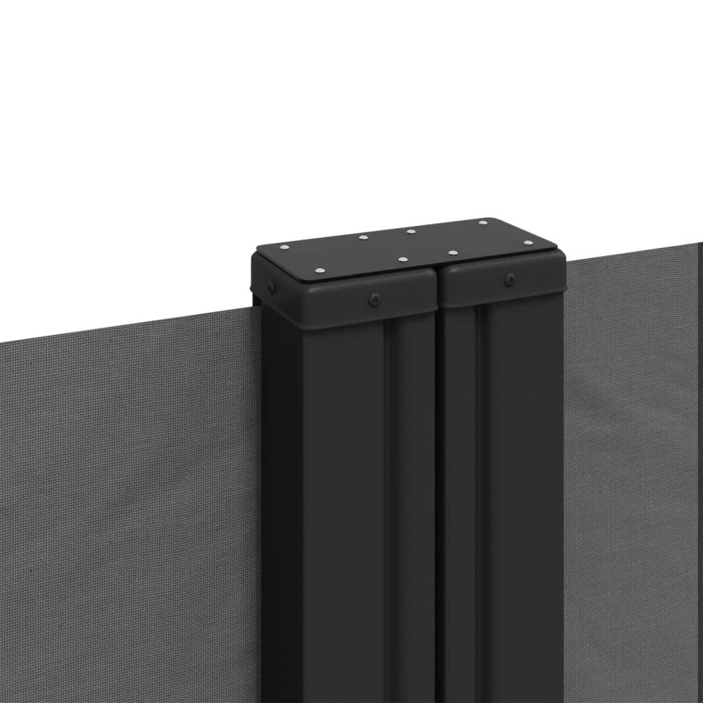 Retractable Side Awning Anthracite 70.9"x393.7