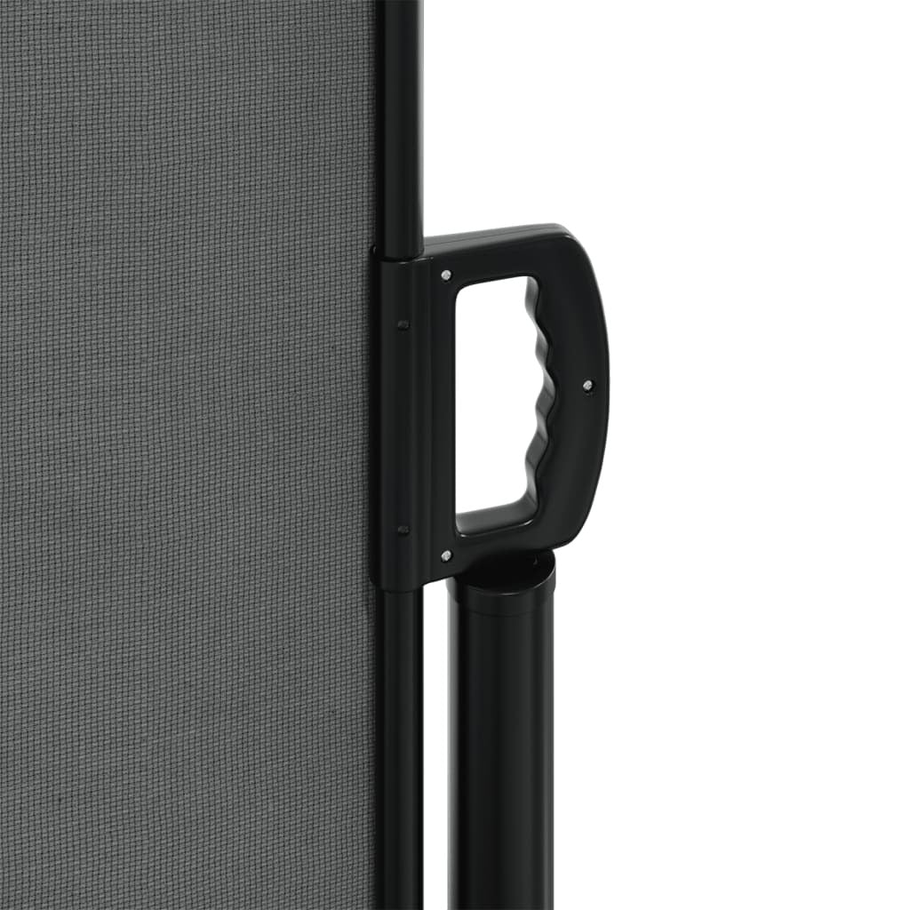 Retractable Side Awning Anthracite 70.9"x393.7