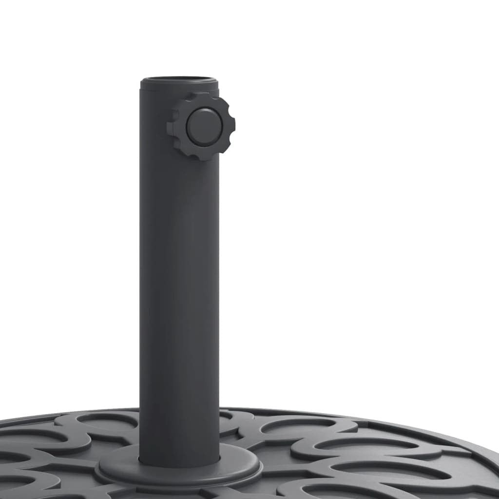 Parasol Base with Wheels for 1.5"/1.9" Poles 59.5 lb Round