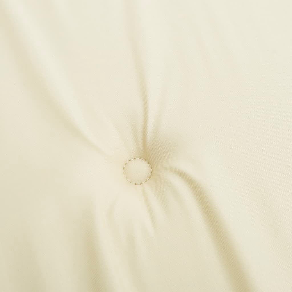 Garden Bench Cushion Cream 47.2"x19.7"x1.2" Oxford Fabric