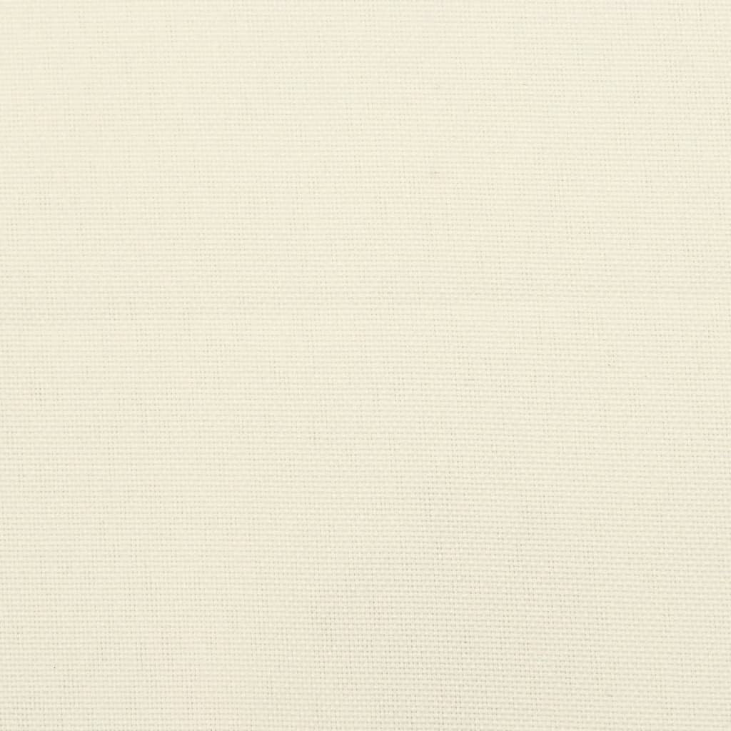 Garden Bench Cushion Cream 47.2"x19.7"x1.2" Oxford Fabric