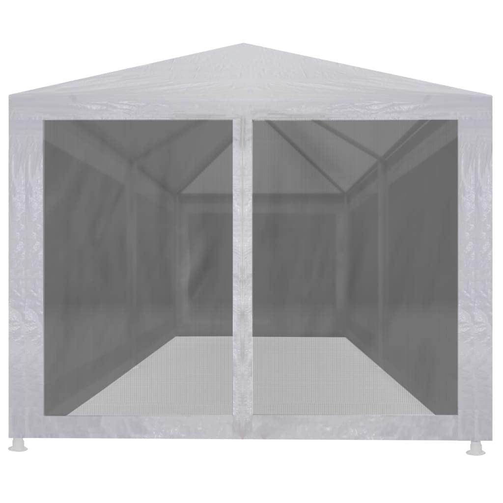 Party Tent with 6 Mesh Sidewalls 19.7'x 9.8'
