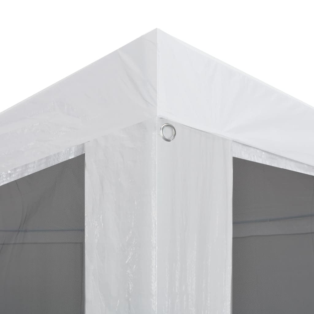 Party Tent with 6 Mesh Sidewalls 19.7'x 9.8'