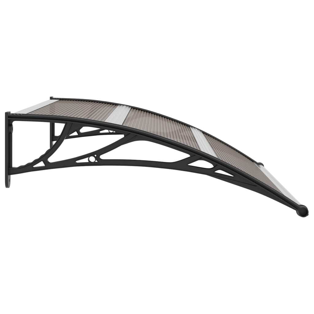 Door Canopy Black 47.2"x39.4" PC