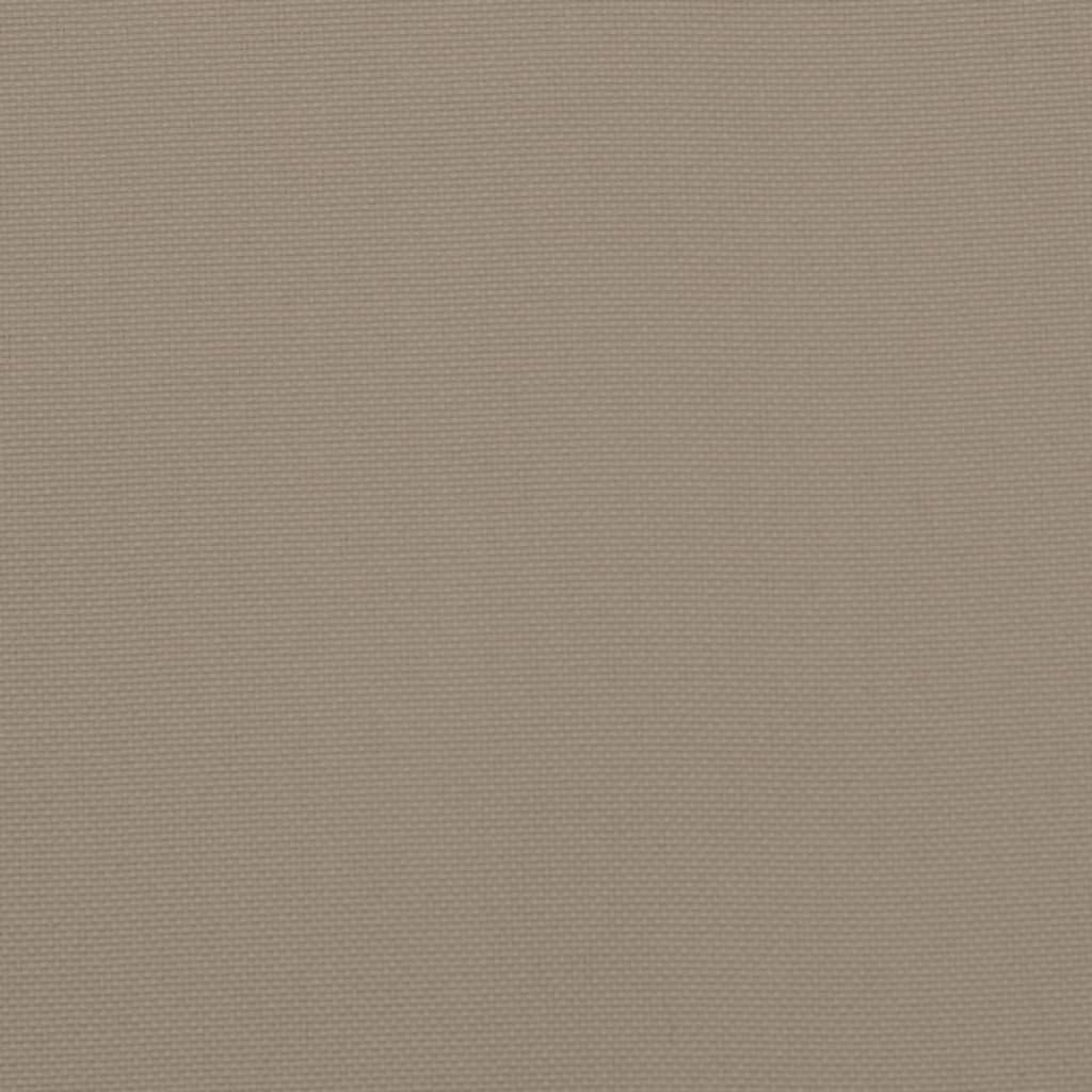 Garden Bench Cushion Taupe 59.1"x19.7"x1.6" Oxford Fabric