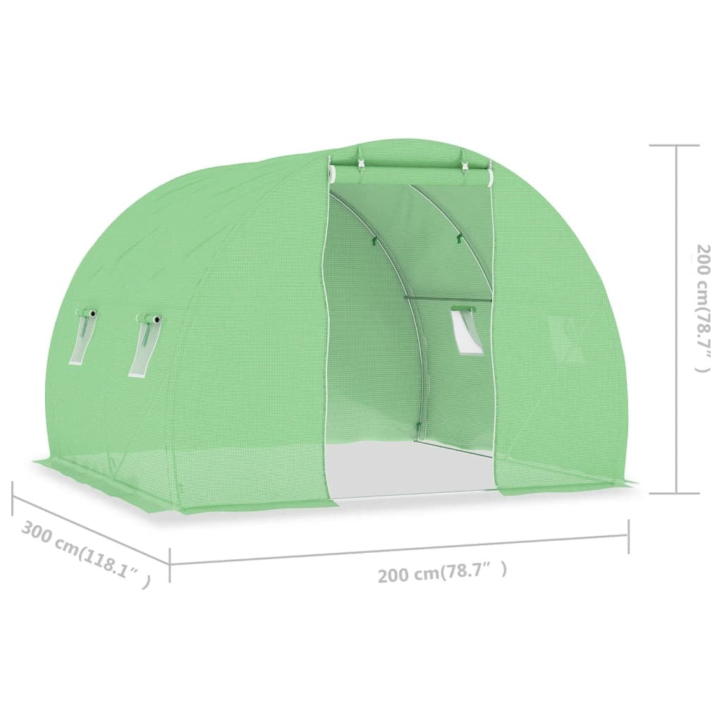 Greenhouse 64.6 ft 9.8'x6.6'x6.6'