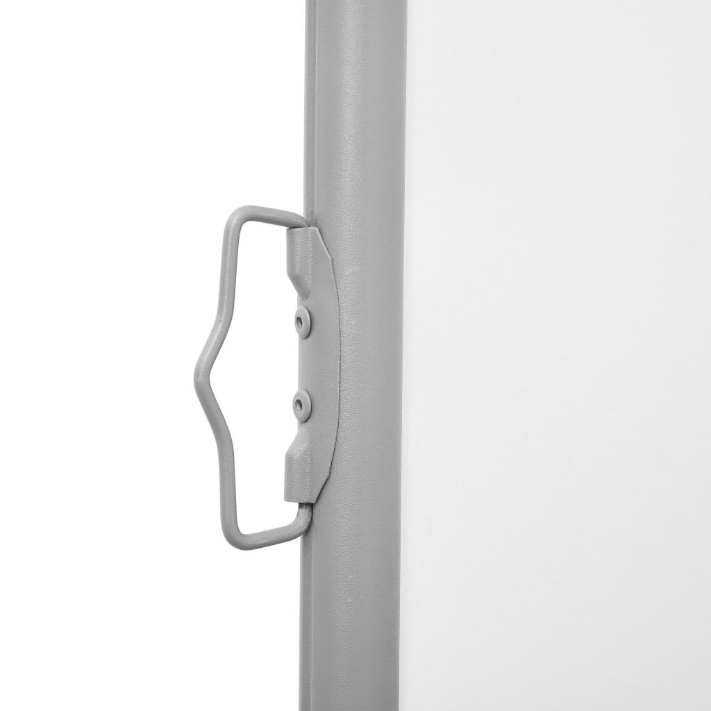 Retractable Side Awning Cream 55.1"x236.2