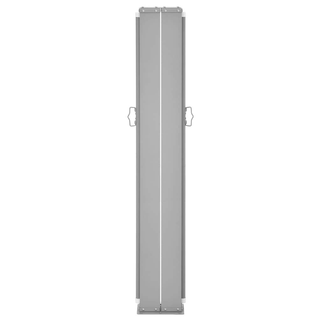 Retractable Side Awning Cream 55.1"x236.2