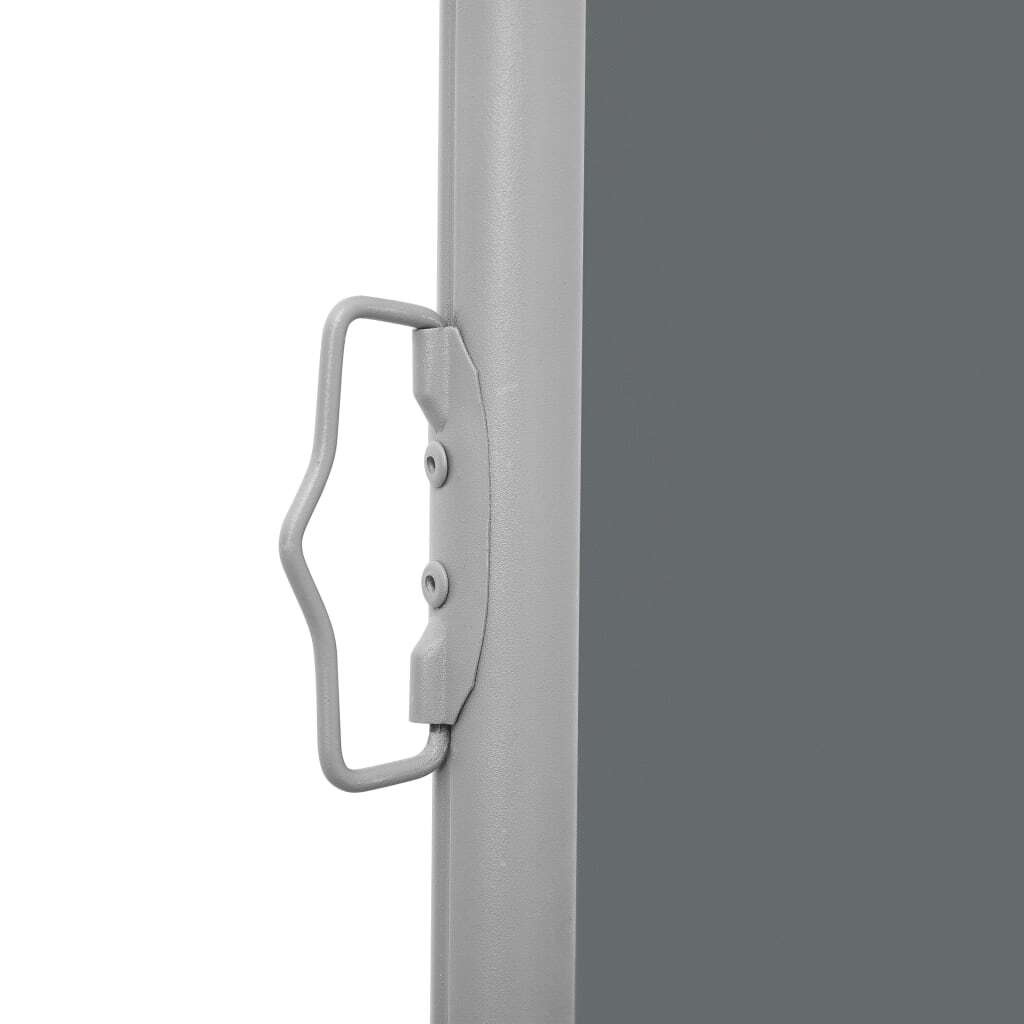 Retractable Side Awning Anthracite 55.1"x236.2