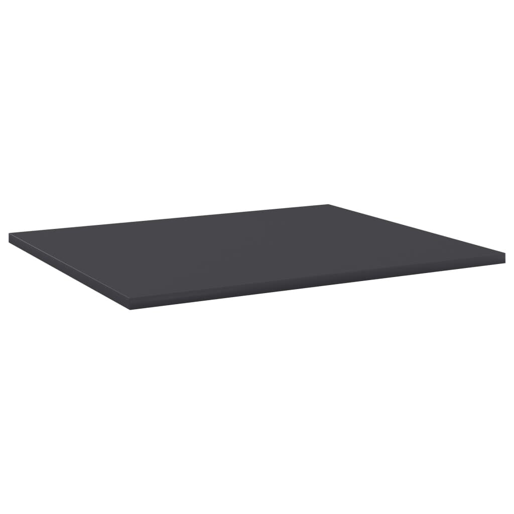 Bookshelf Boards 8 pcs Gray 23.6"x19.7"x0.6" Engineered Wood