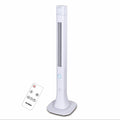 Optimus 48 Inch Pedestal Tower Fan with Remote Control, Bluetooth and LED