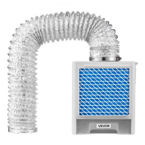 3-in-1 Indoor Dryer Vent Kit,Premium ABS Material with Water Drawer Fits 4 inch Exhaust Port, Smart Overheating Reminder Exhaust Hood & with 4 Purification Pads,For Electric Clothes Dryers