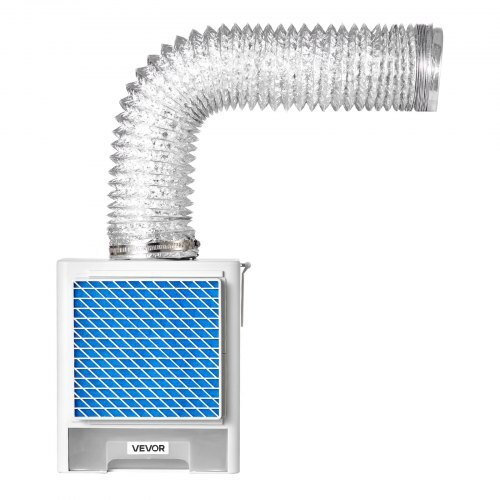 3-in-1 Indoor Dryer Vent Kit,Premium ABS Material with Water Drawer Fits 4 inch Exhaust Port, Smart Overheating Reminder Exhaust Hood & with 4 Purification Pads,For Electric Clothes Dryers