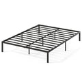 Full/Queen/King Size Metal Bed Frame Heavy Duty Support Slats Mattress Foundation-Queen Size - Color: Black - Size: Queen Size